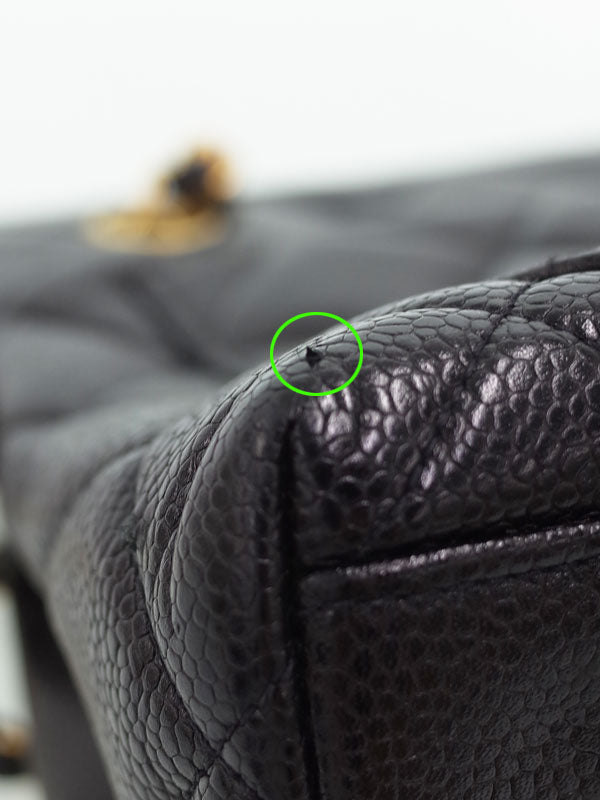 Chanel Matelasse Chain Shoulder Bag Black