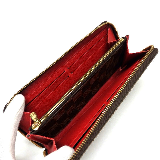 Louis Vuitton Damier Portefeuille Clemence Round Zipper Long Wallet