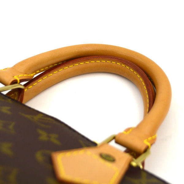Louis Vuitton Alma Handbag Monogram Back