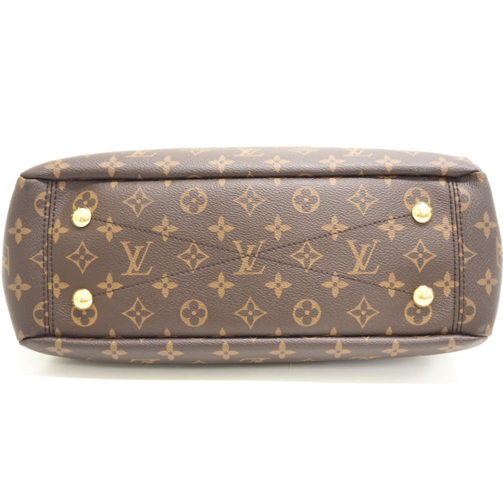 Louis Vuitton  Pallas Shopper Monogram Handbag Brown