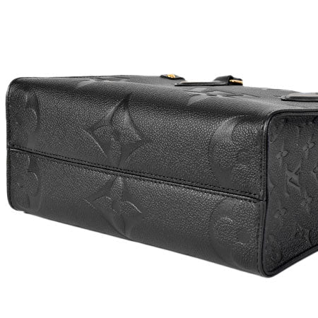 Louis Vuitton On The Go PM  Hand Bag Monogram Emplant