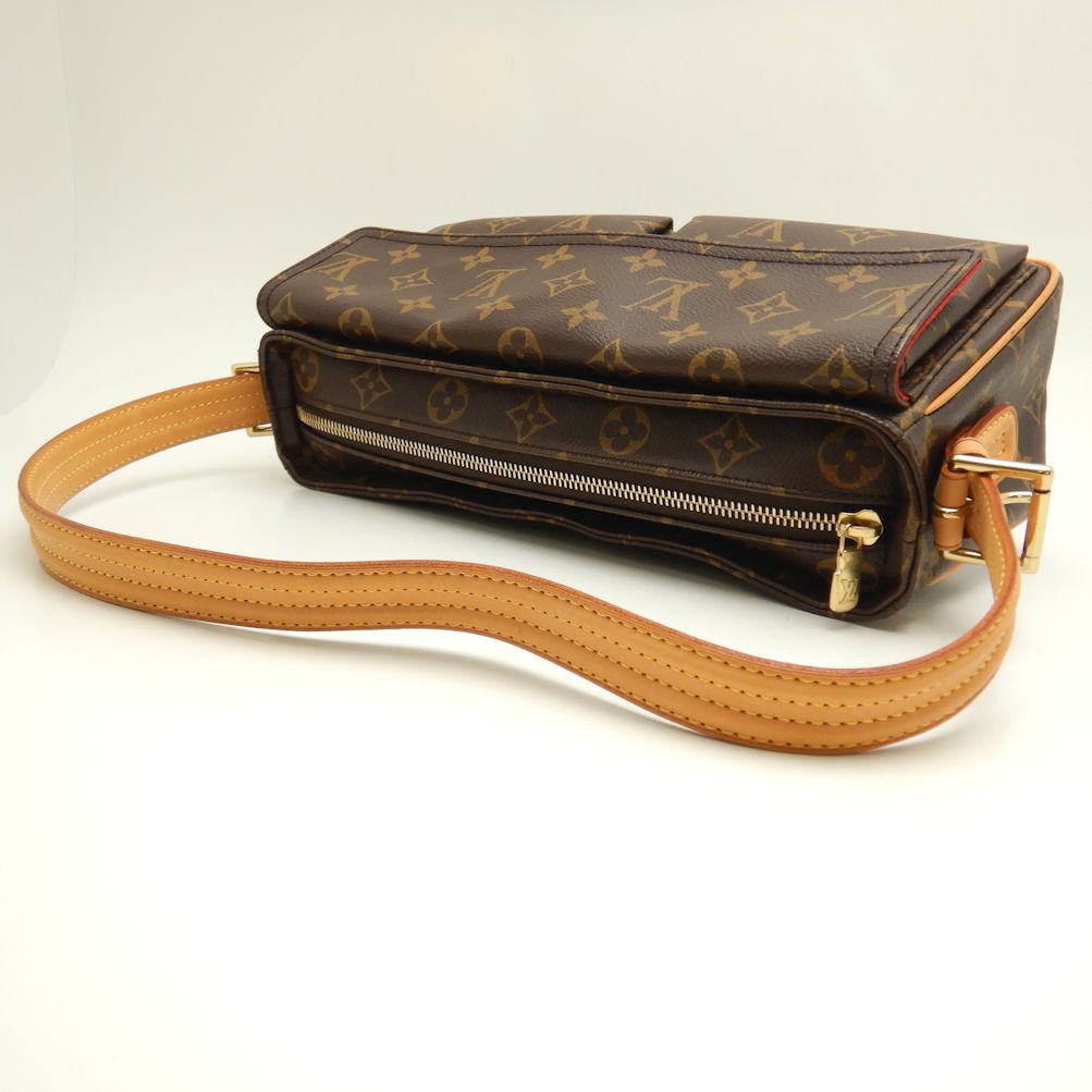 Louis Vuitton Monogram Viva Cite MM Brown Shoulder Bag