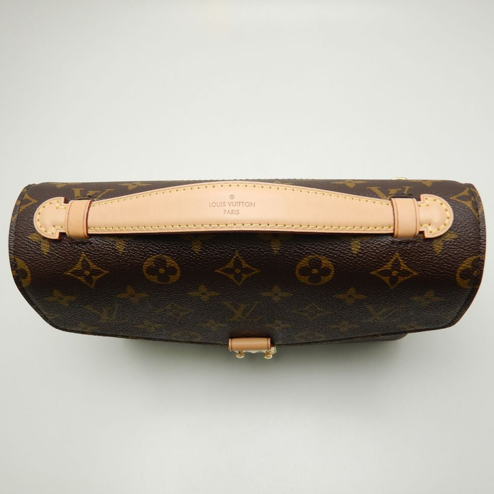 Louis Vuitton Monogram Pochette Metis MM Brown 2WAY Bag
