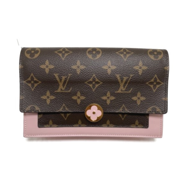 Louis Vuitton Portefeuil Flor Chain Monogram Mini Bag Shoulder Bag