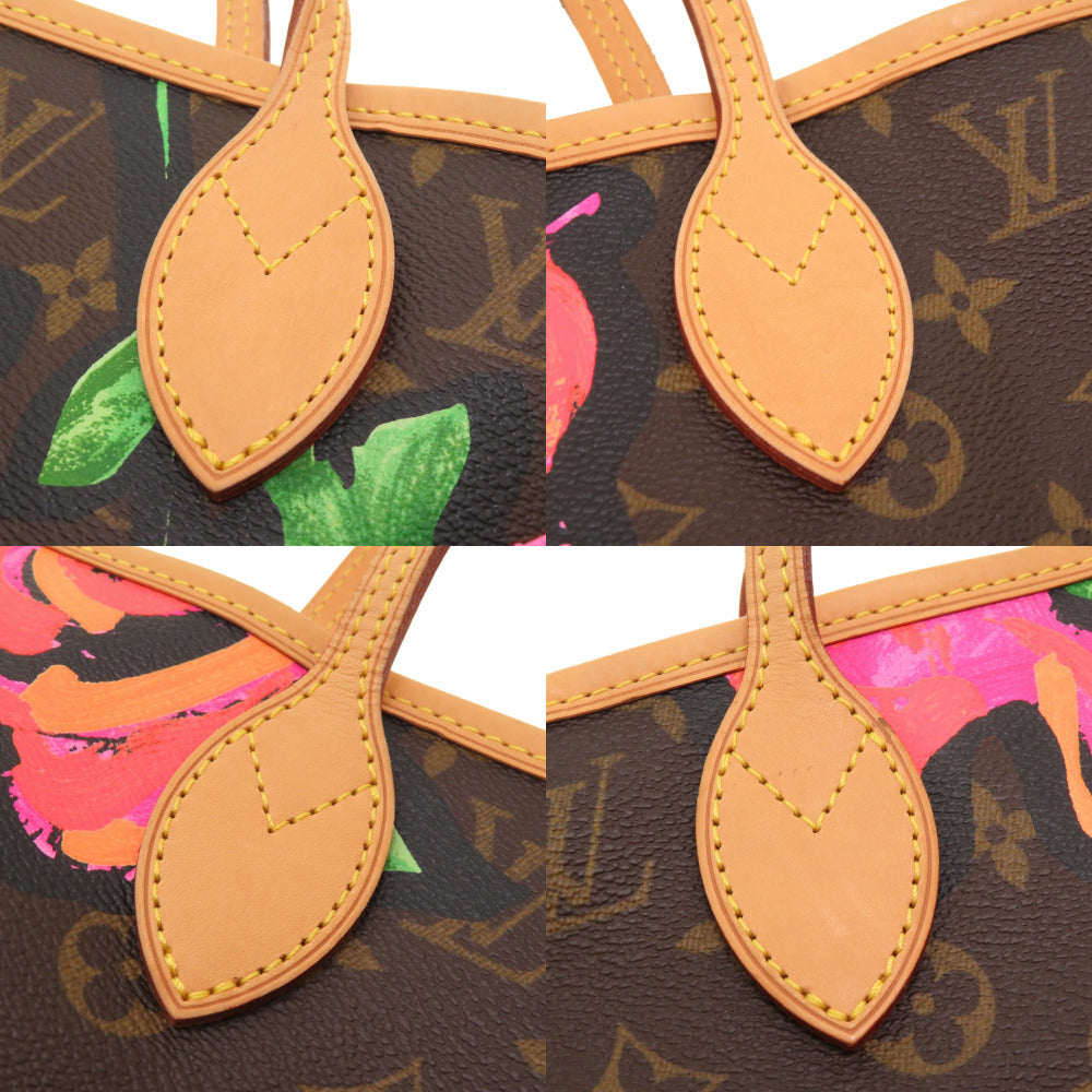 Louis Vuitton Monogram Rose Neverfull MM Tote Bag
