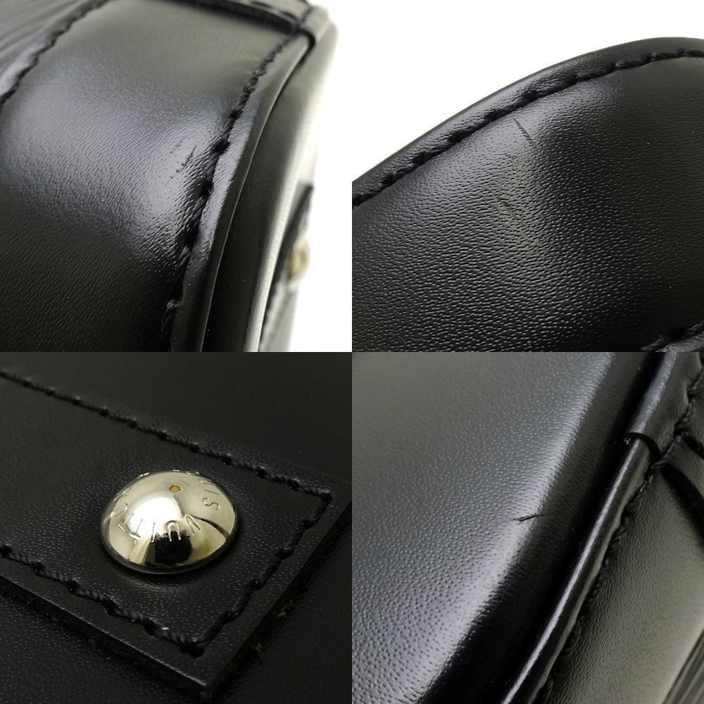 Louis Vuitton Epi Alma BB Noir Handbag Black