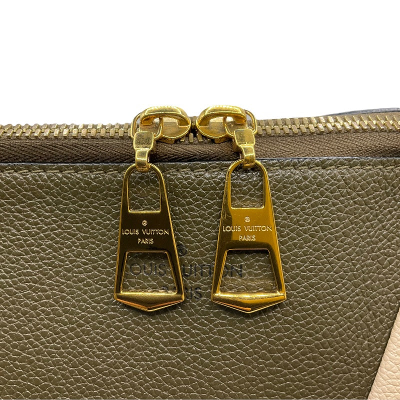 Louis Vuitton V Tote Shoulder Bag Monogram Noir Black