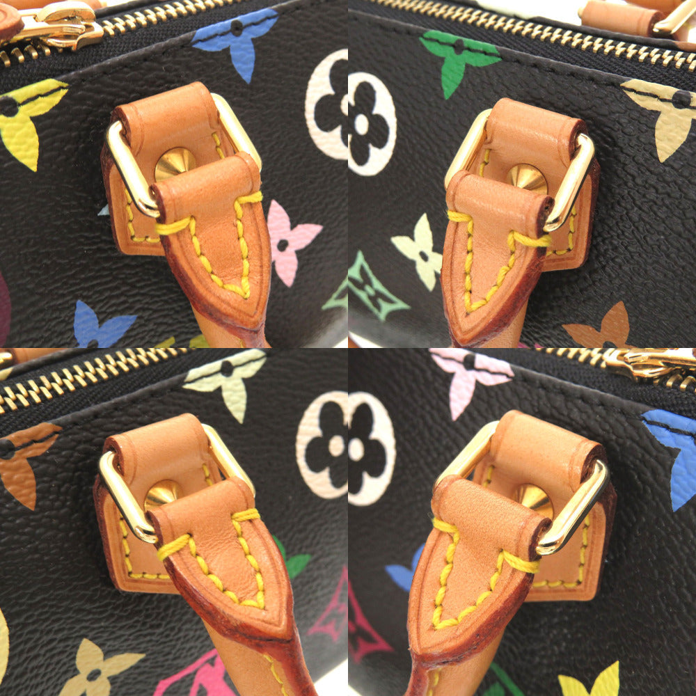 Louis Vuitton Monogram Multicolor Mini Speedy Noir Black
