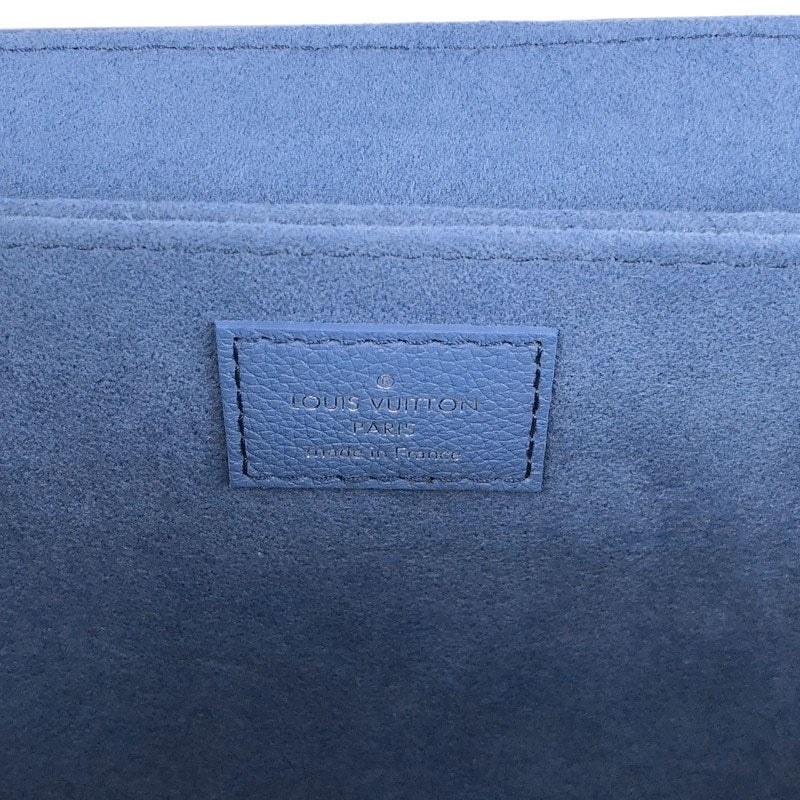 Louis Vuitton My LockMe Blue Ivory Handbag