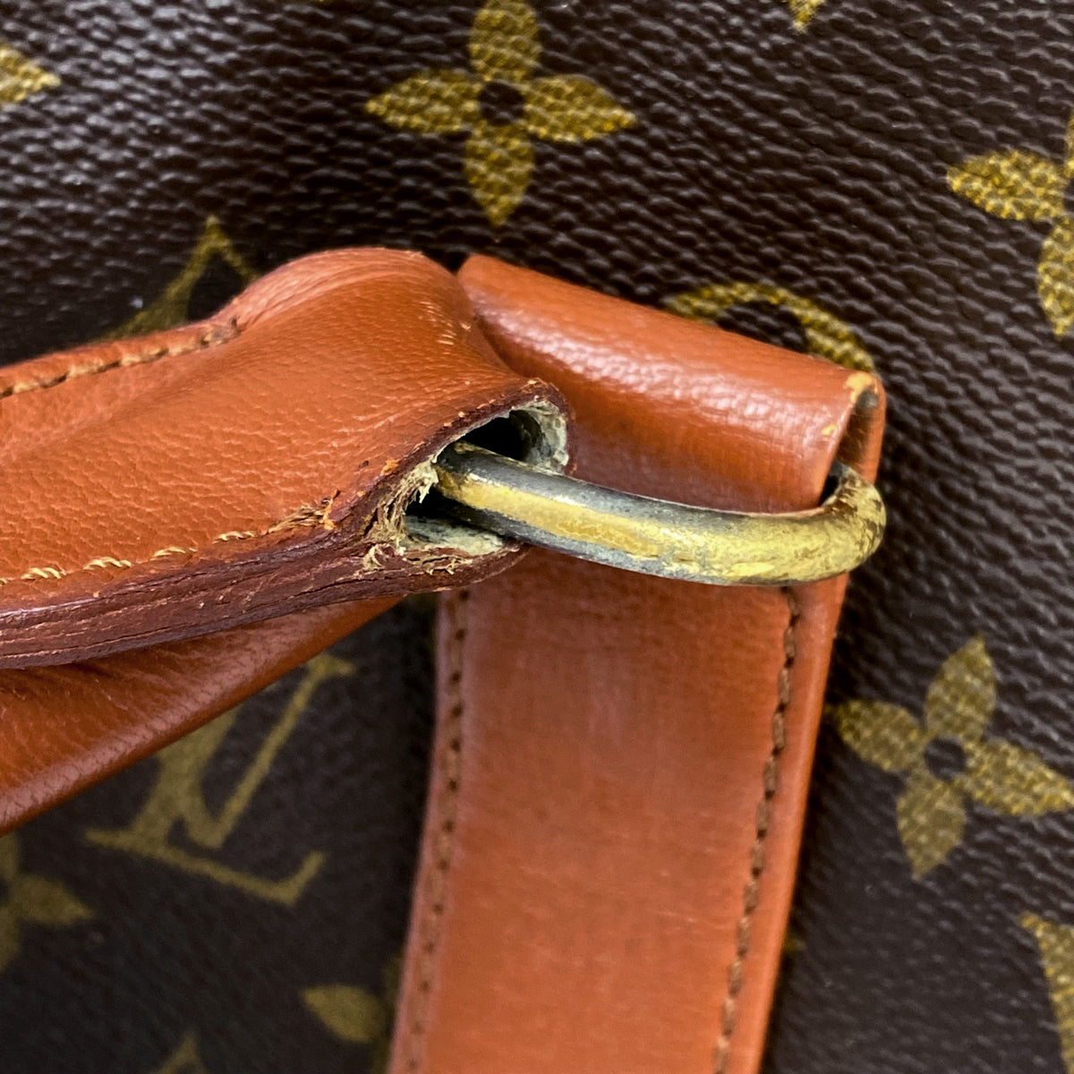 Louis Vuitton Sac Weekend PM Shoulder Bag Monogram Brown