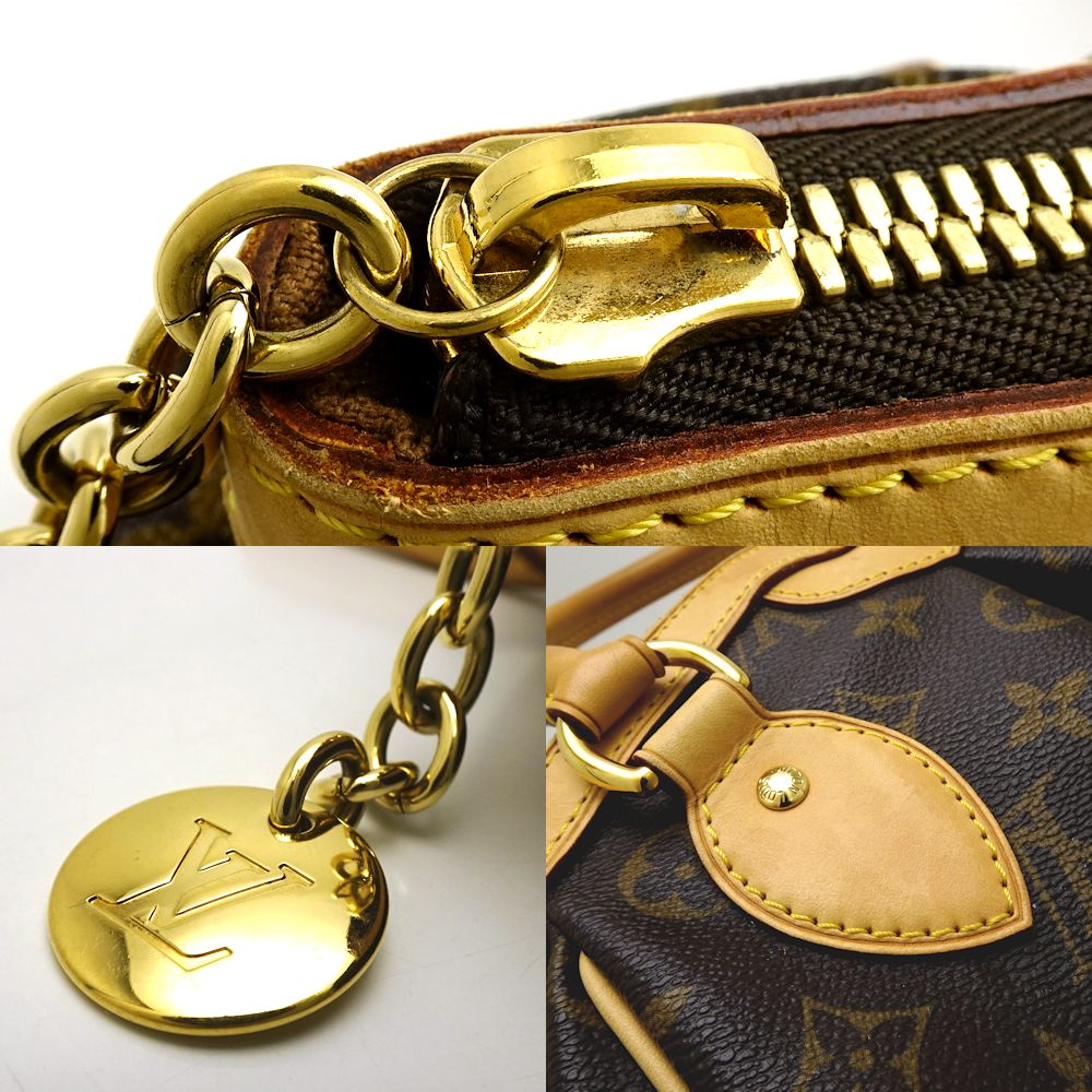 Louis Vuitton Monogram Tivoli PM Brown Handbag
