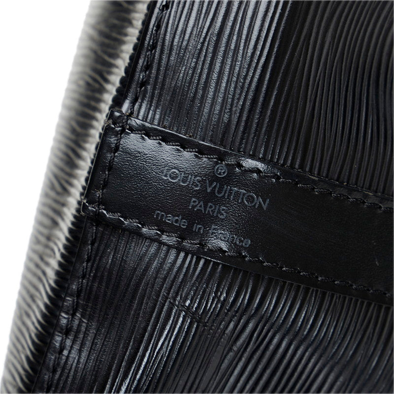 Louis Vuitton Epi Petite Noe Shoulder Bag Noir Black Leather