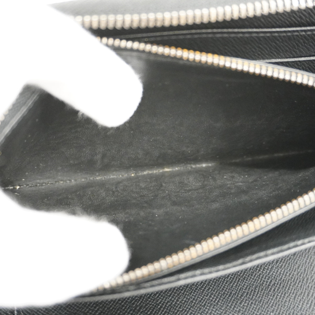 Louis Vuitton Bifold Long Wallet Monogram Eclipse Fragment Zippy Organizer