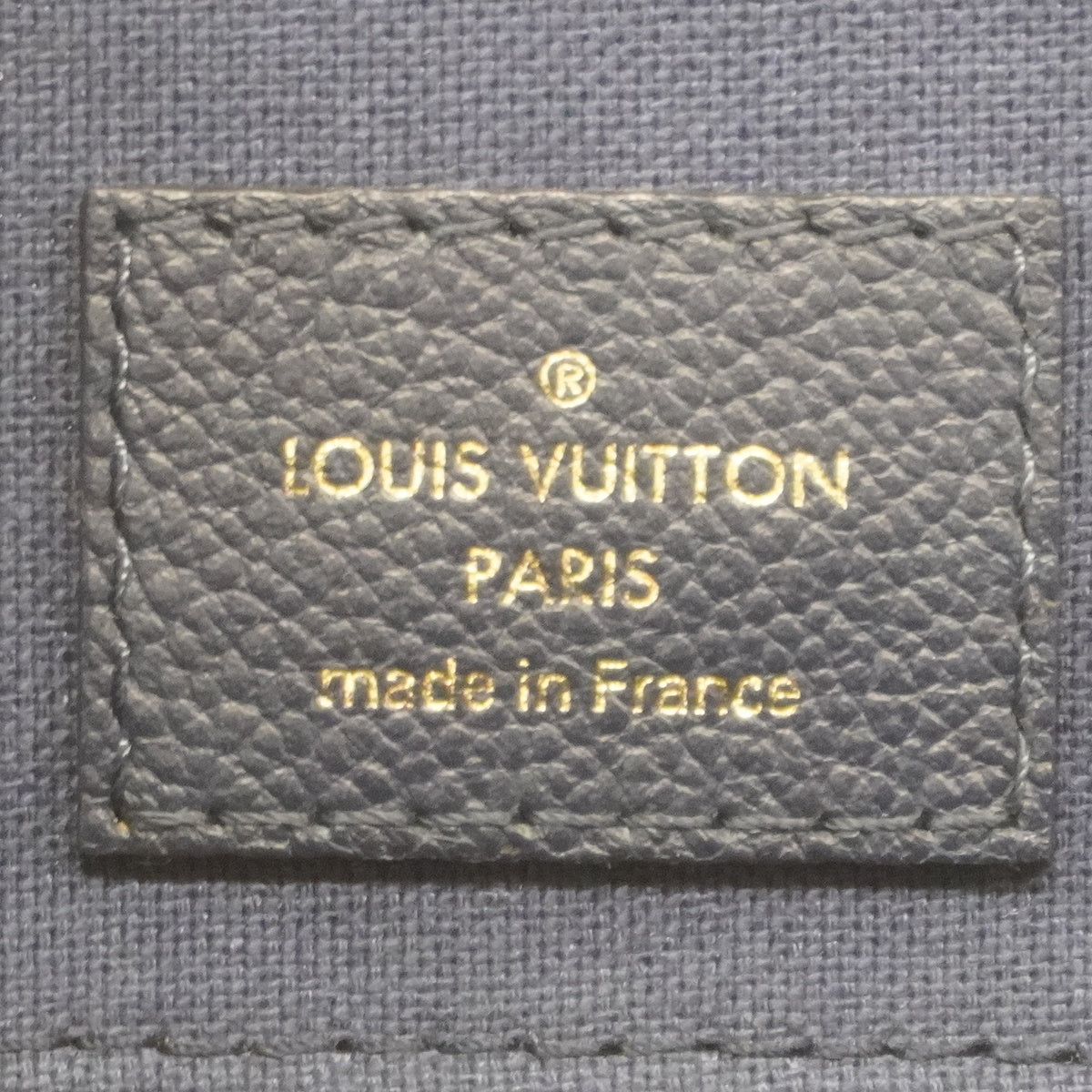 Louis Vuitton Epi Vaneau MM Andigo Blue