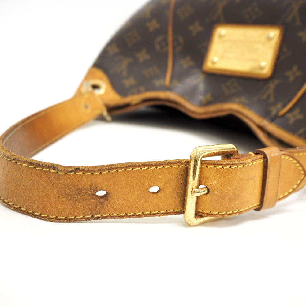 Louis Vuitton Galliera PM One Shoulder Monogram Shoulder Bag Brown