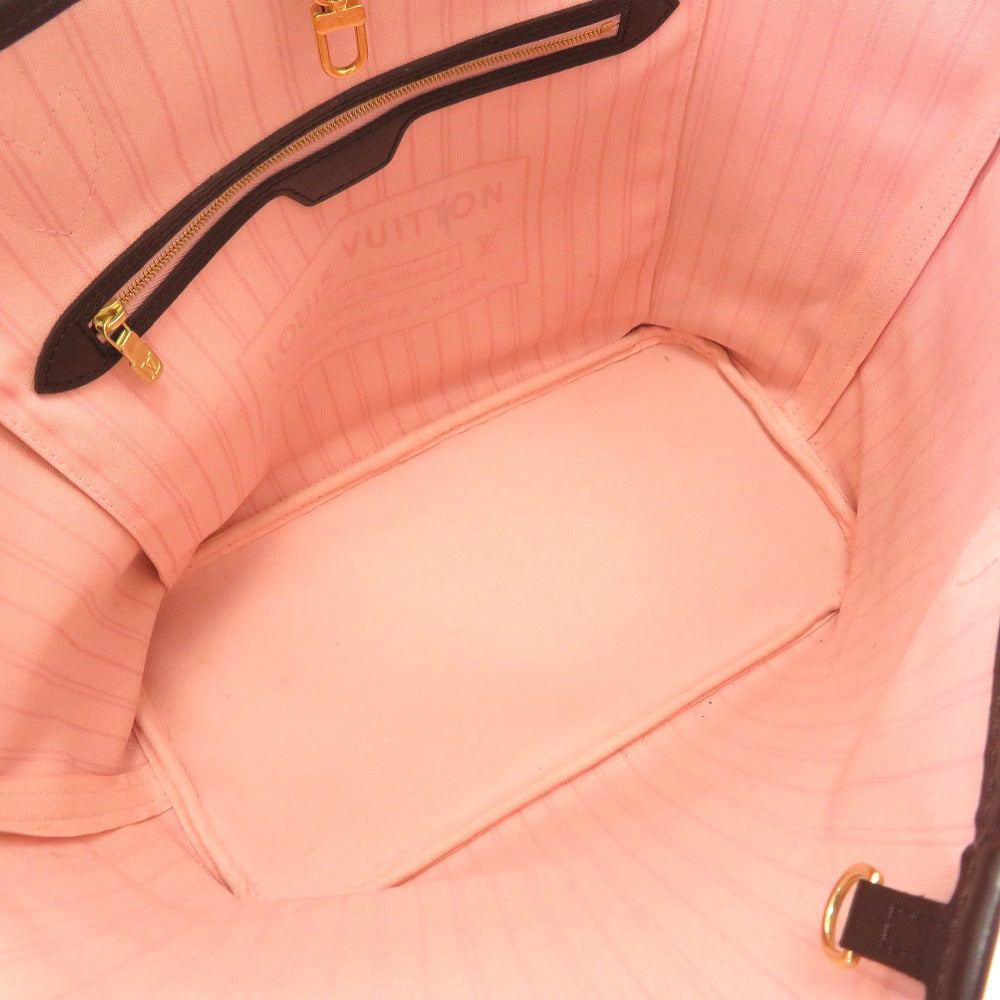 Louis Vuitton Damier Neverfull MM Rose Ballerine