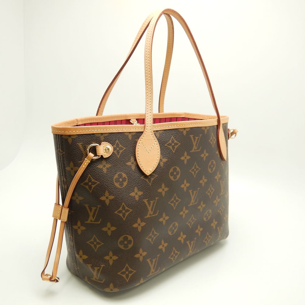 Louis Vuitton Monogram Neverfull PM Brown Tote Bag