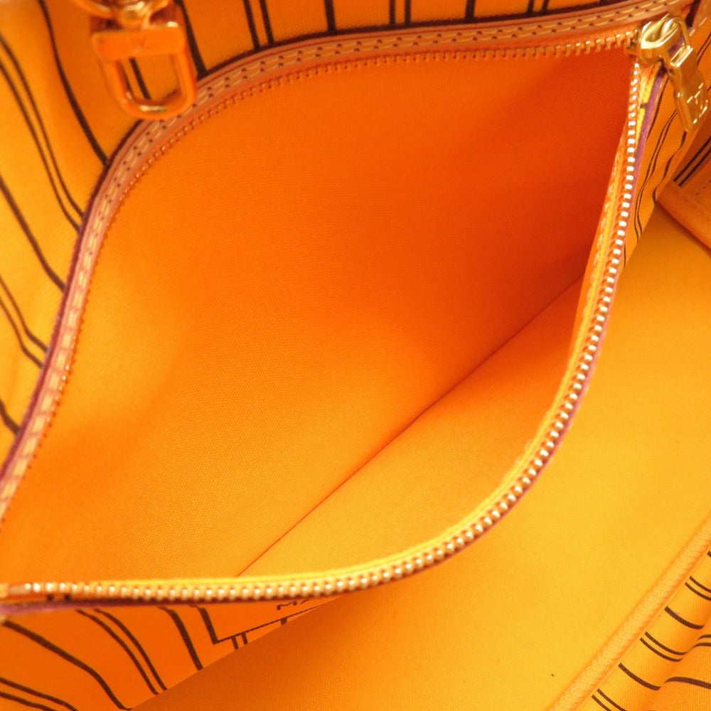 Louis Vuitton Monogram New Neverfull MM Mimosa Tote Bag
