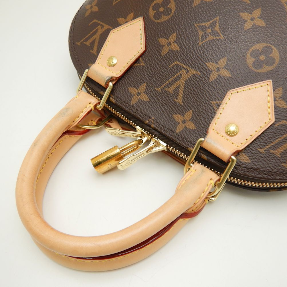 Louis Vuitton Monogram Alma BB Brown 2WAY Bag