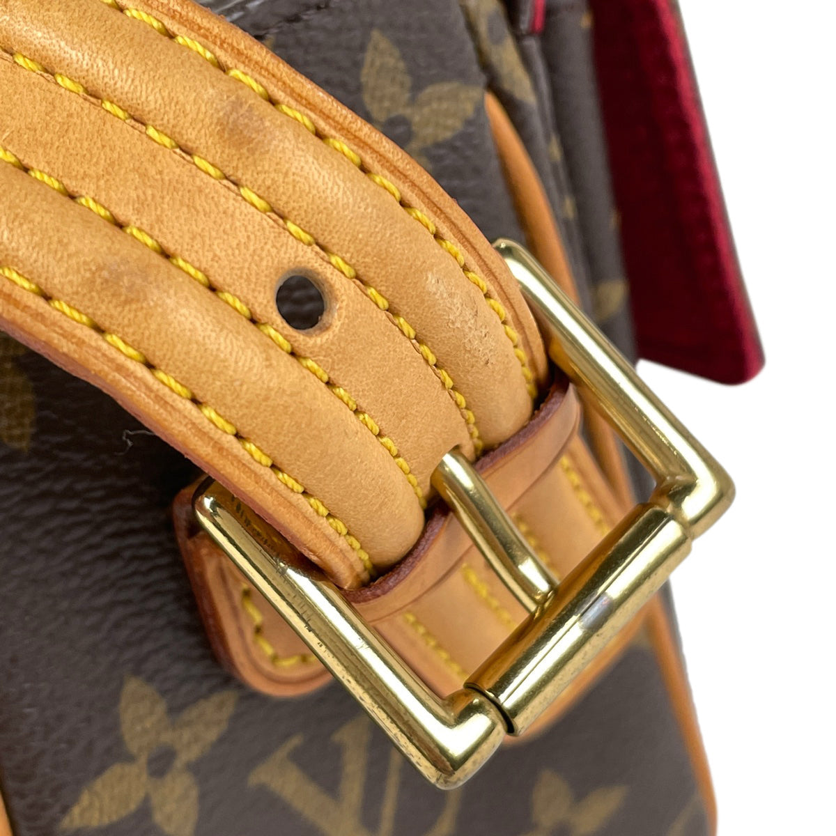 Louis Vuitton Viva Cite MM Shoulder Bag Monogram Brown