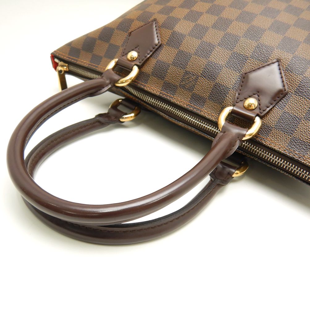 Louis Vuitton Damier Saleya PM Ebene Tote Bag