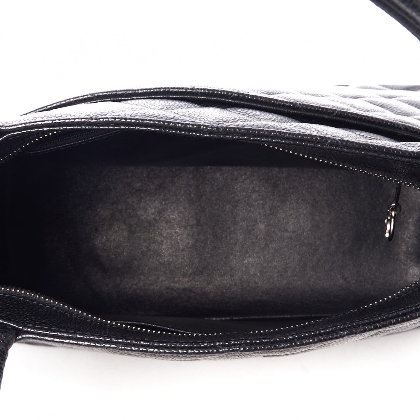 Chanel Caviar Quilted Medallion Tote Black
