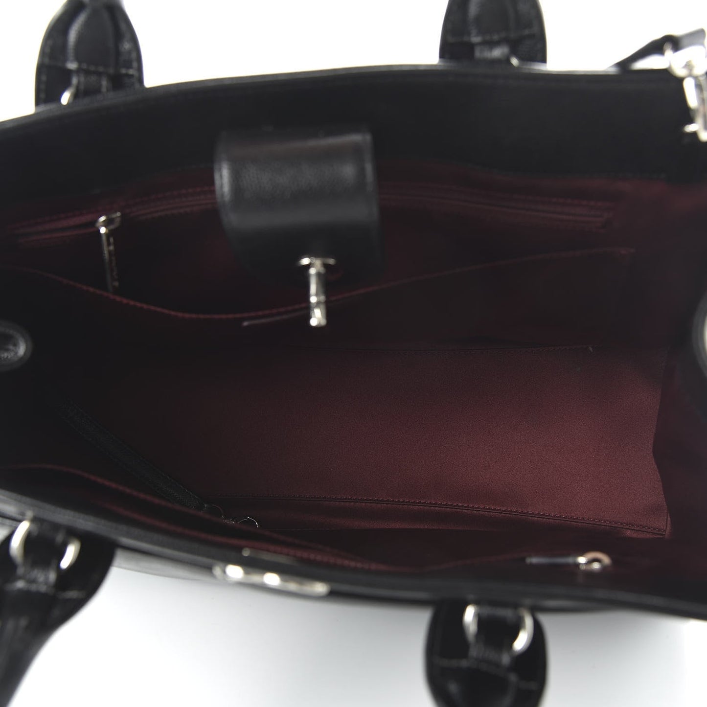 Chanel Caviar Cerf Executive Shopper Tote Black