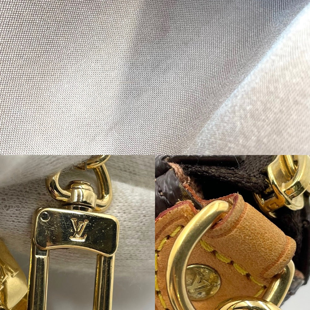 Louis Vuitton Monogram Eva Chain Shoulder Bag Brown