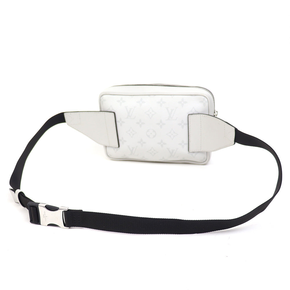 Louis Vuitton Bum Bag Monogram Taigarama Antarctica Crossbody Shoulder Bag