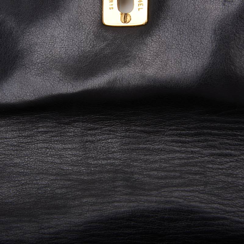Chanel Mini Matelasse Chain Shoulder Bag Lambskin Black