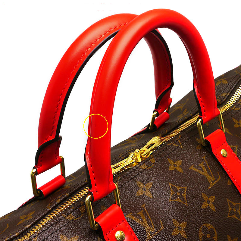 Louis Vuitton Keepall Bandouliere 50 Monogram Red