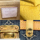 Louis Vuitton Handbag Monogram Denim Flat Shopper Tote Bag