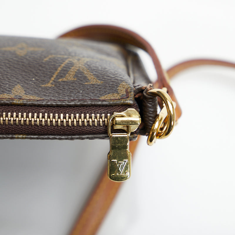 Louis Vuitton Monogram Pochette Accessoire Diagonal Shoulder Bag Pouch
