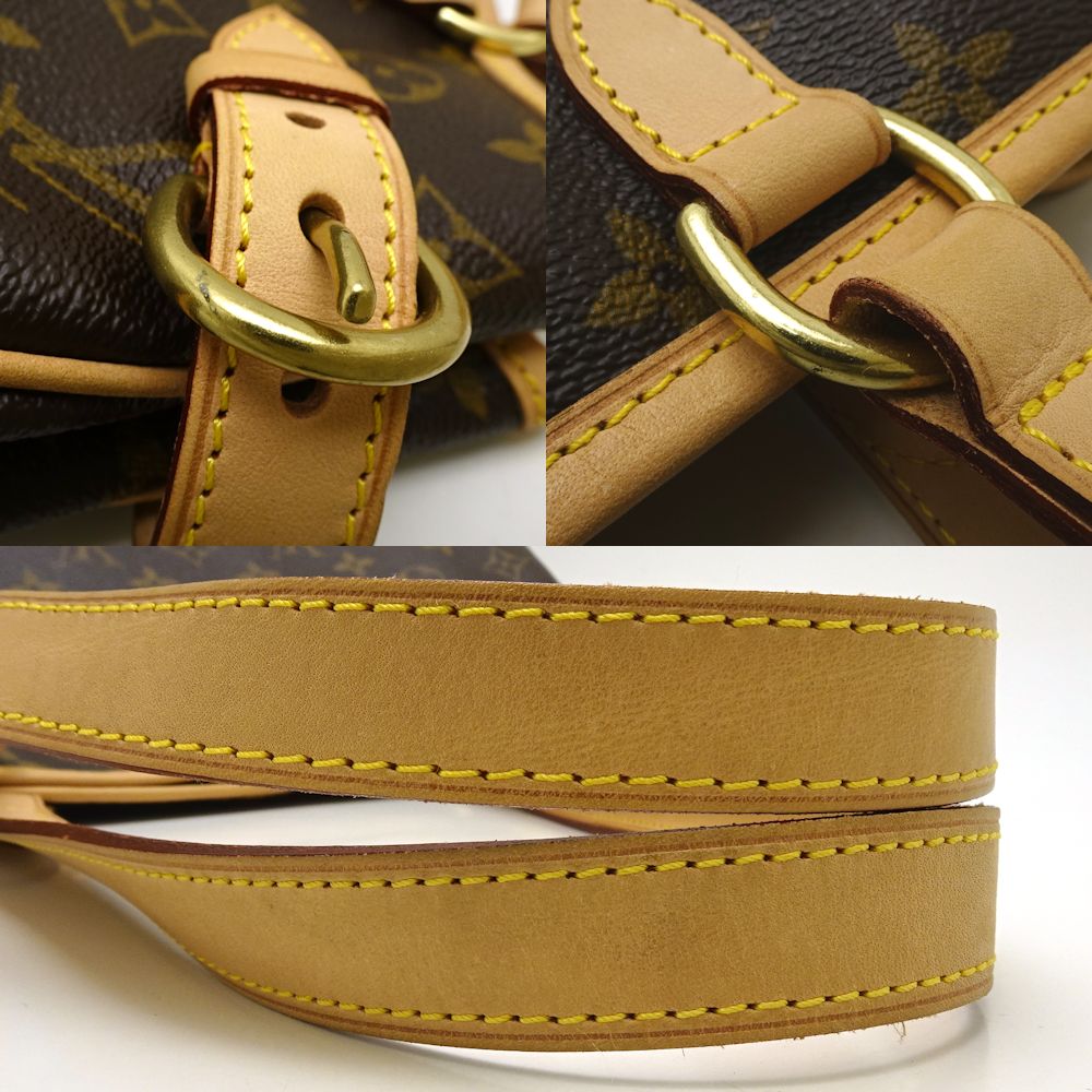 Louis Vuitton Monogram Batignolles Horizontal Brown Tote Bag