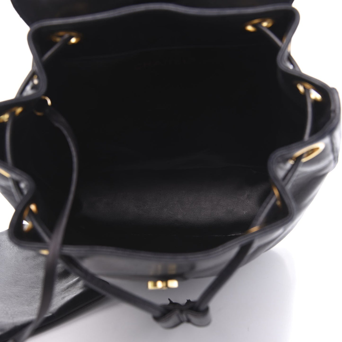 Lambskin CC Timeless Backpack Black