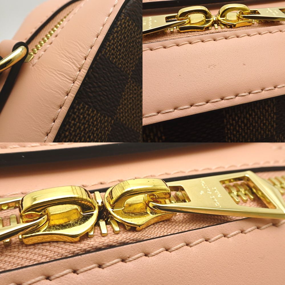 Louis Vuitton Damier Santa Monica Ebene Venus Diagonal Shoulder Bag