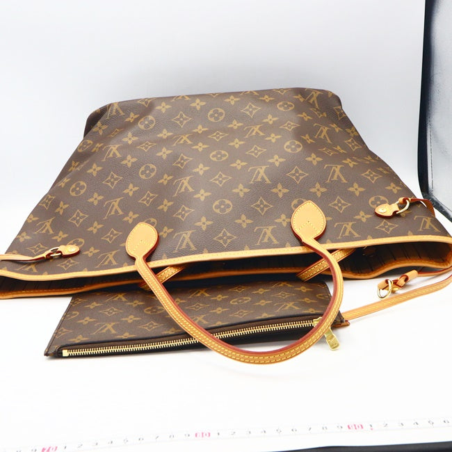 Louis Vuitton Neverfull MM Tote Bag Shoulder Pouch