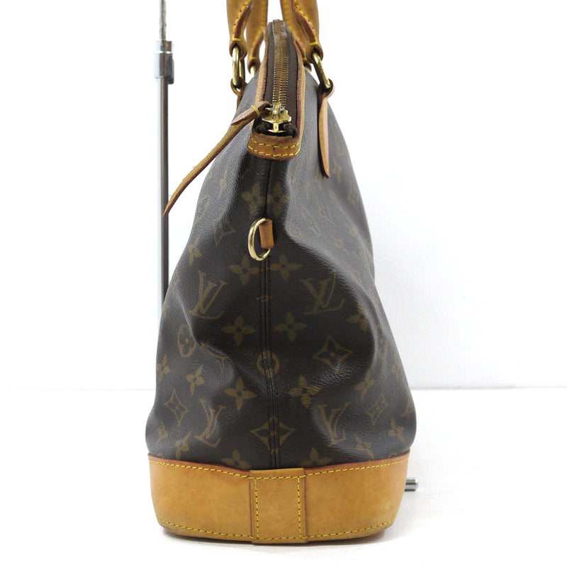 Louis Vuitton Lockit Horizontal Handbag Brown