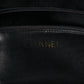 Lambskin Quilted Shopping Tote Black