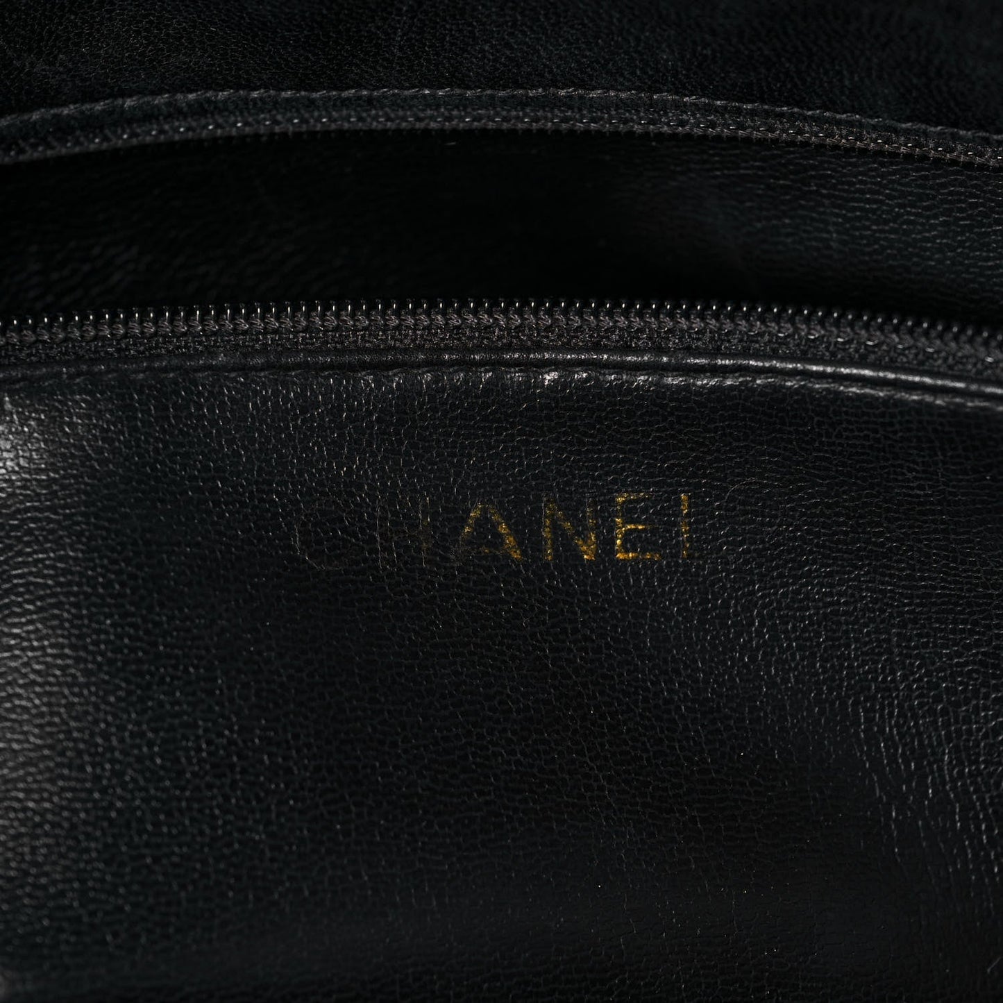 Lambskin Quilted Shopping Tote Black