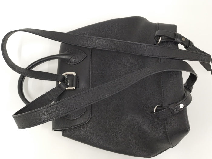 Louis Vuitton LockMe Backpack Mini Soft Calf Leather Noir