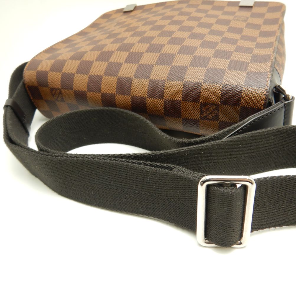 Louis Vuitton Damier Naviglio PM NM Ebene Diagonal Shoulder Brown