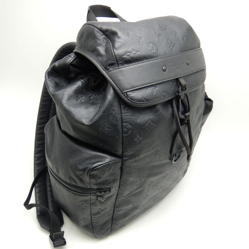 Louis Vuitton Backpack Monogram Shadow Leather Noir Black