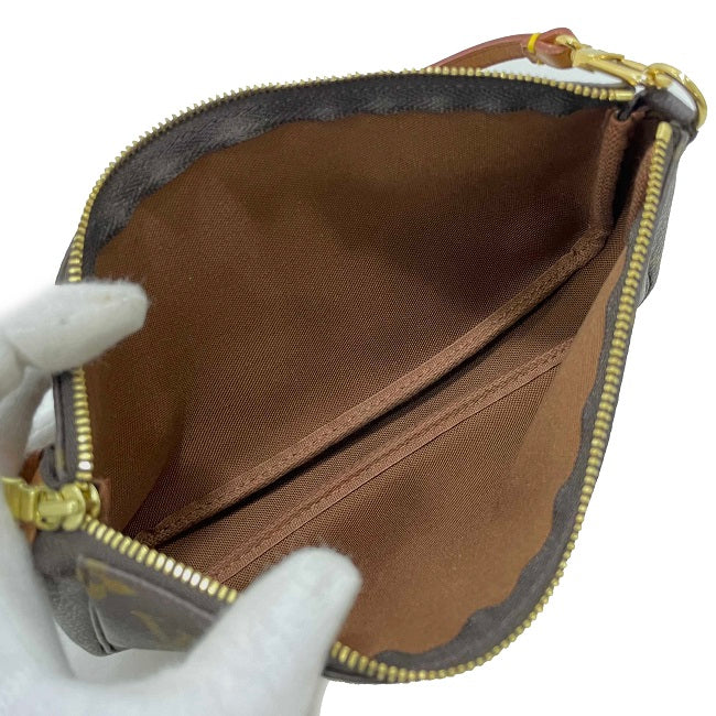 Louis Vuitton Accessory Pouch Pochette Accessoire Brown Monogram