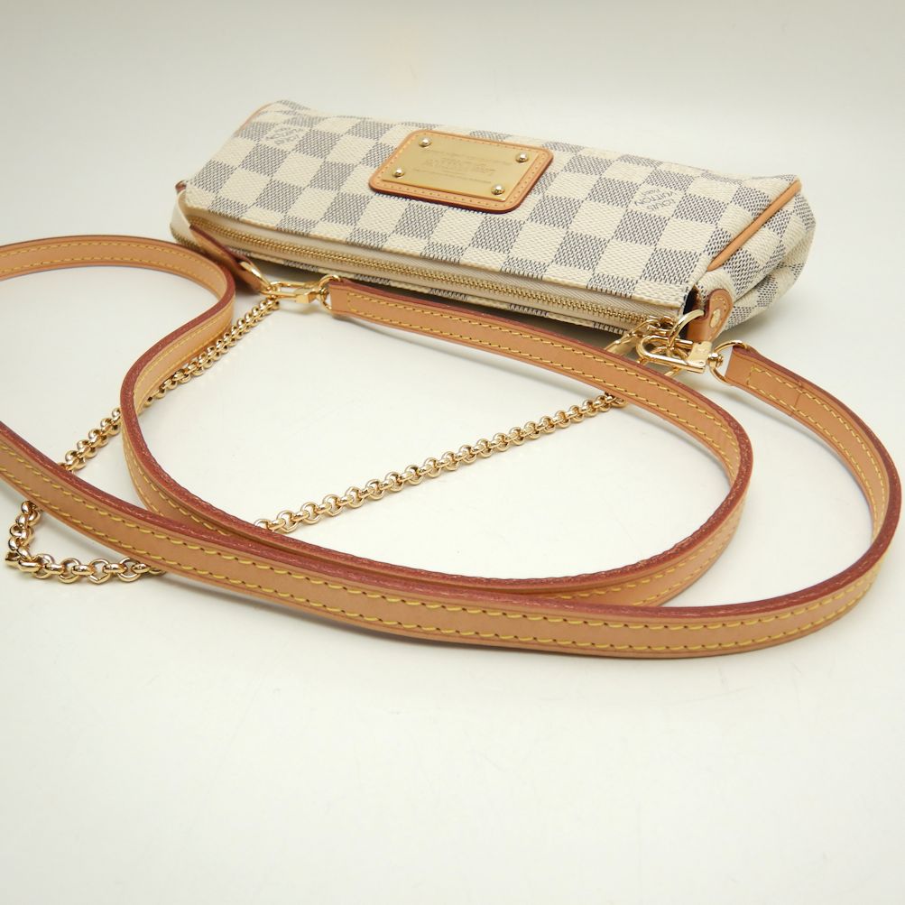 Louis Vuitton Damier Azur Eva 2-Way Bag Crossbody