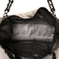 Glazed Caviar East West Modern Chain Tote Brown