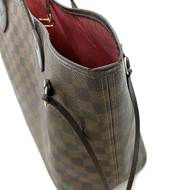 Louis Vuitton Tote Bag Neverfull MM Brown Damier Ebene
