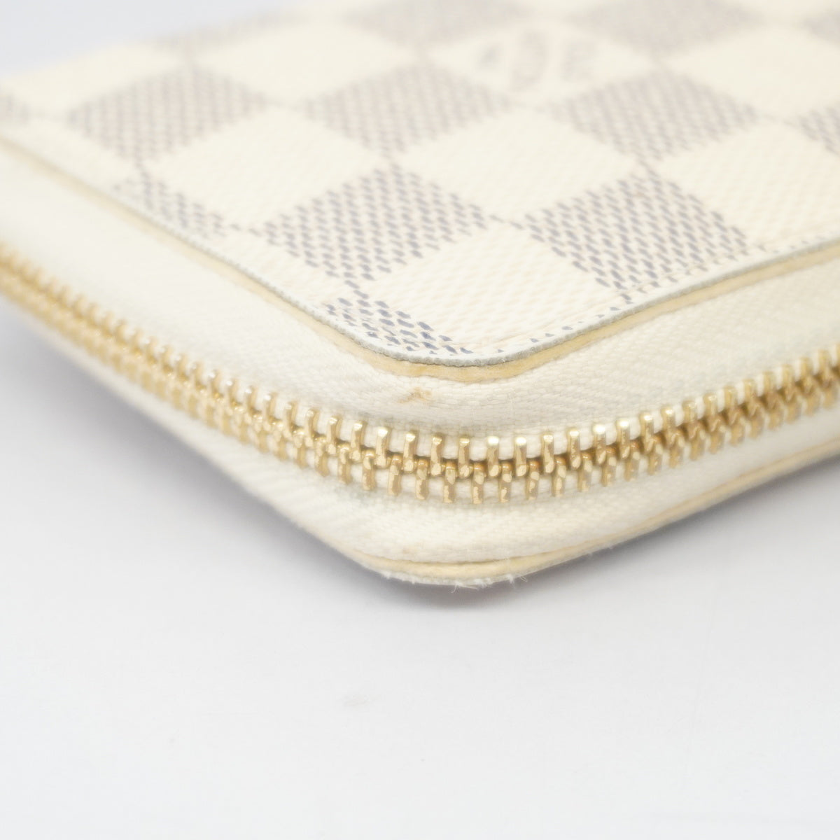 Louis Vuitton Long Wallet Damier Azur Portefeuille Clemence