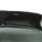 Chanel Iridescent Lambskin Quilted Mini Top Handle Rectangular Flap Dark Green