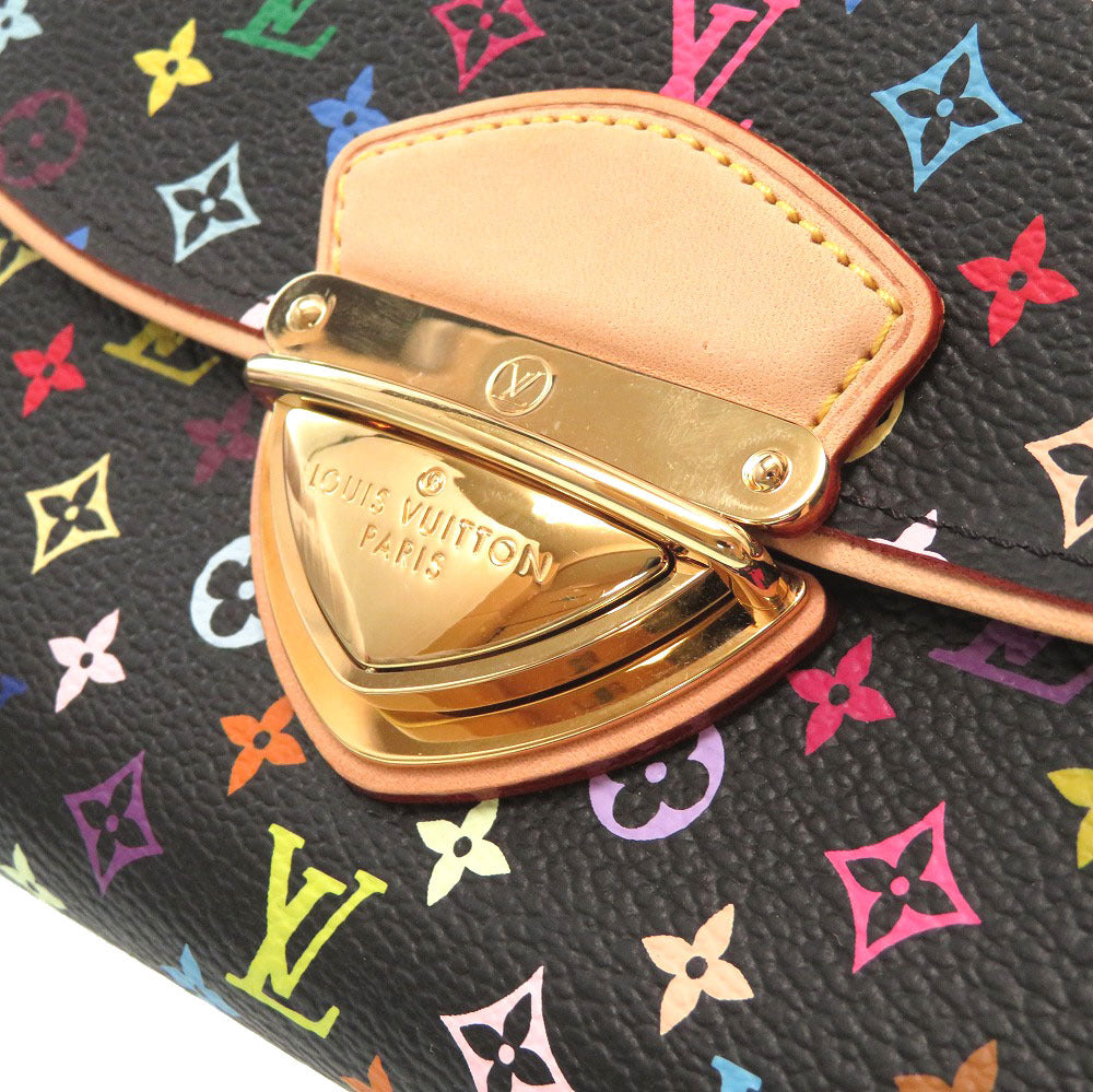 Louis Vuitton Multicolor Portefeuille Eugenie Long Wallet Noir Black